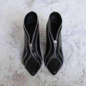 Alexander Wang Zip Embellished Bootie